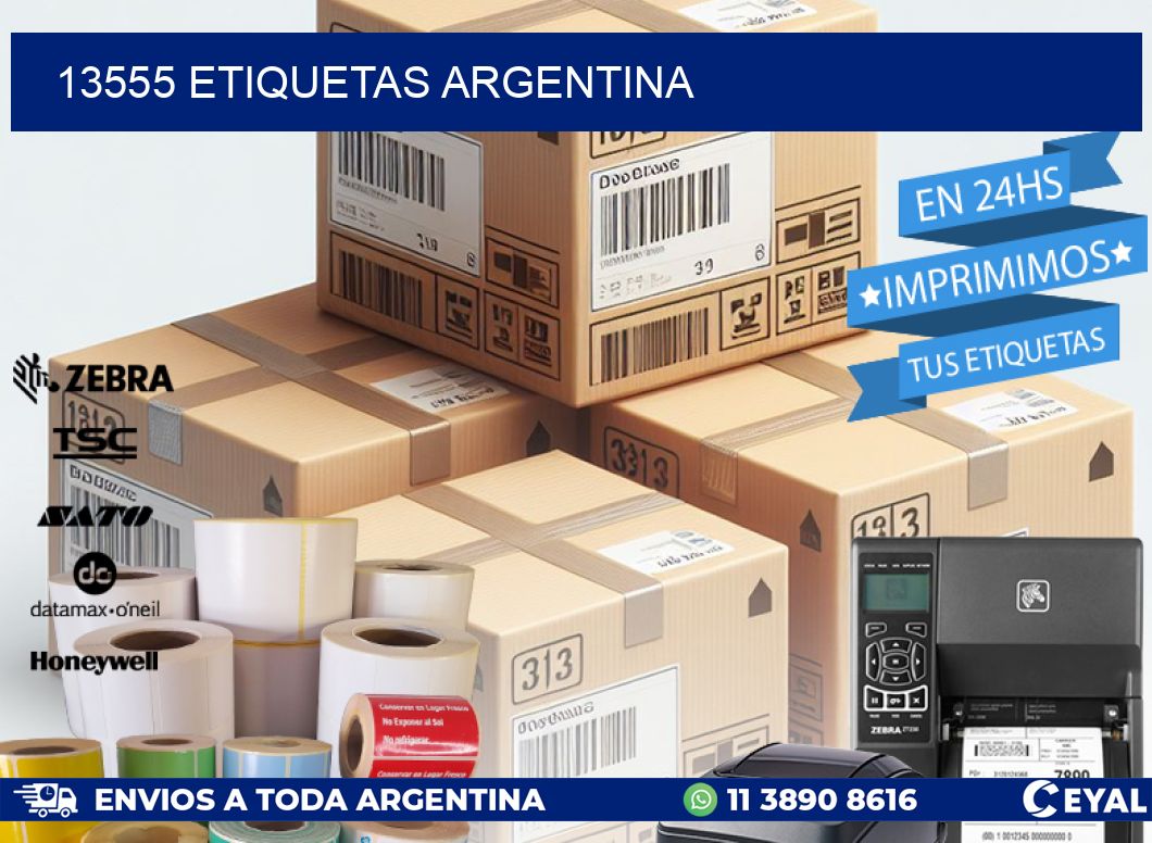 13555 ETIQUETAS ARGENTINA