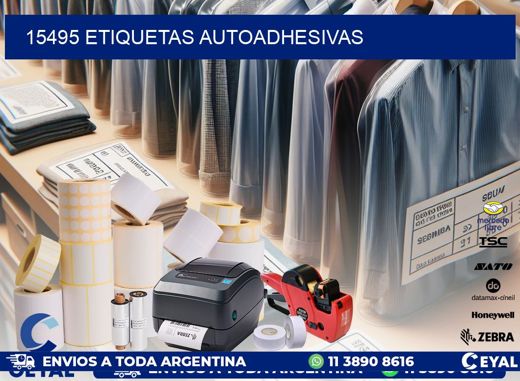 15495 ETIQUETAS AUTOADHESIVAS