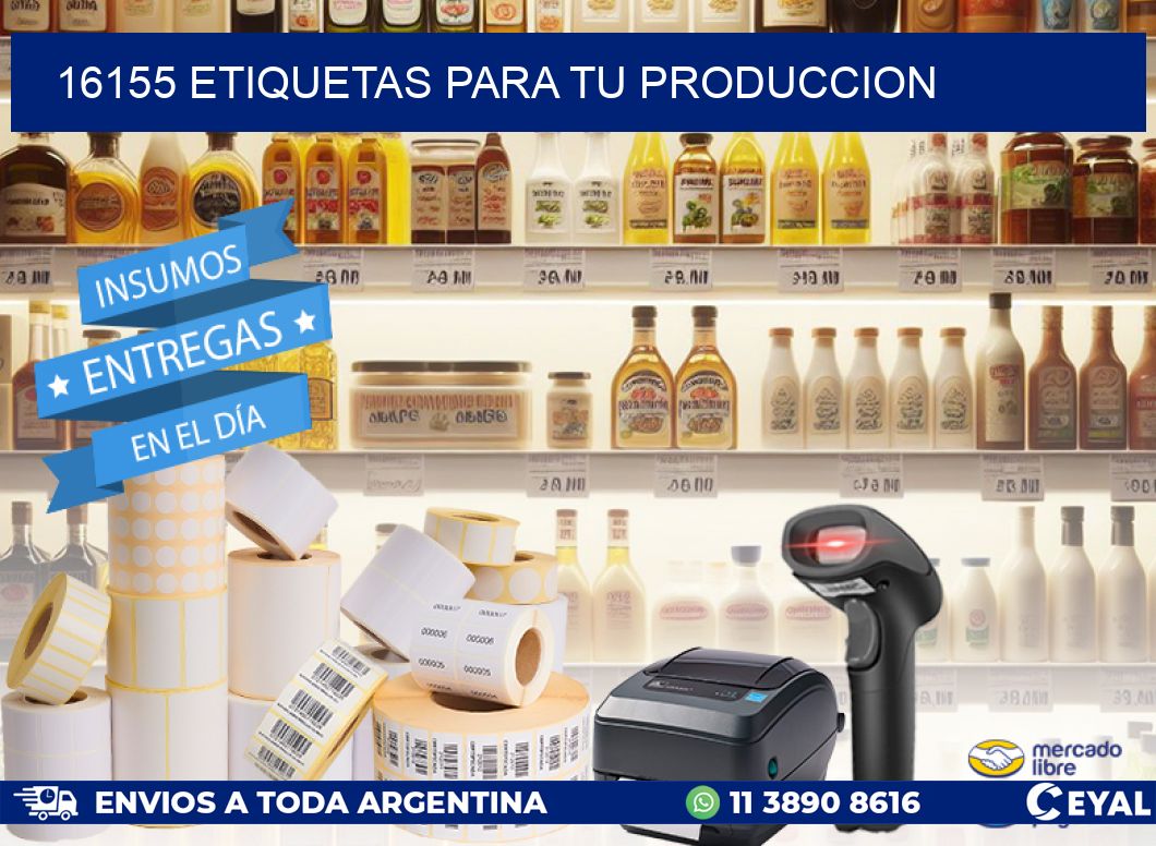 16155 ETIQUETAS PARA TU PRODUCCION