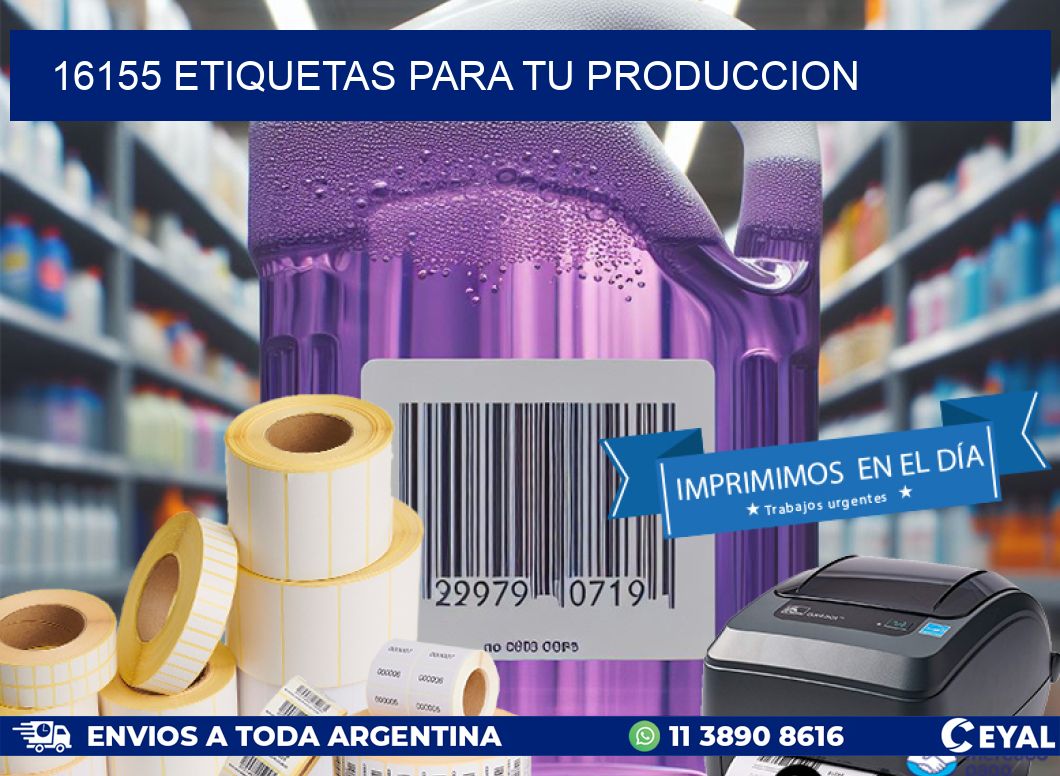 16155 ETIQUETAS PARA TU PRODUCCION