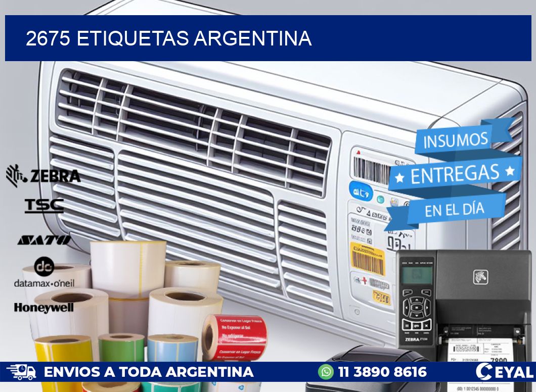 2675 ETIQUETAS ARGENTINA