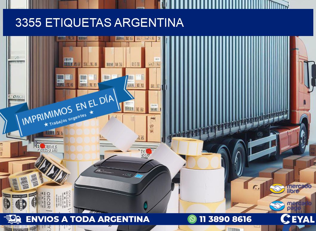 3355 ETIQUETAS ARGENTINA