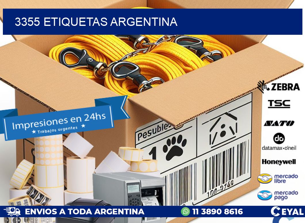 3355 ETIQUETAS ARGENTINA