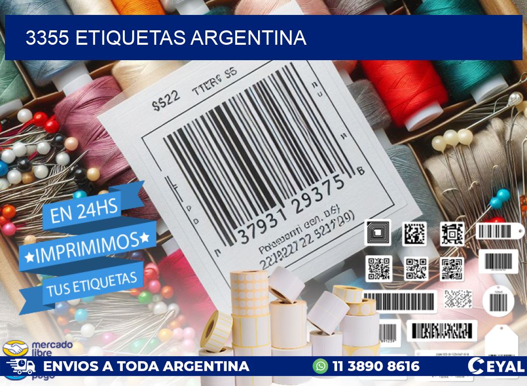 3355 ETIQUETAS ARGENTINA