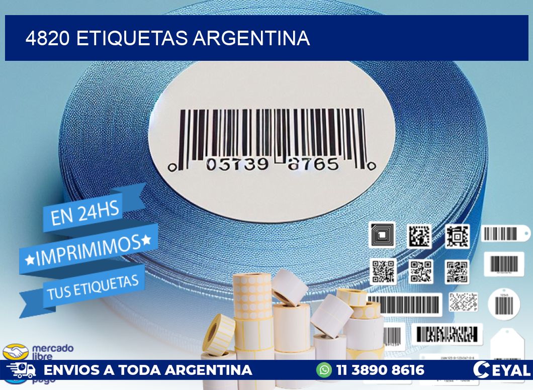 4820 ETIQUETAS ARGENTINA