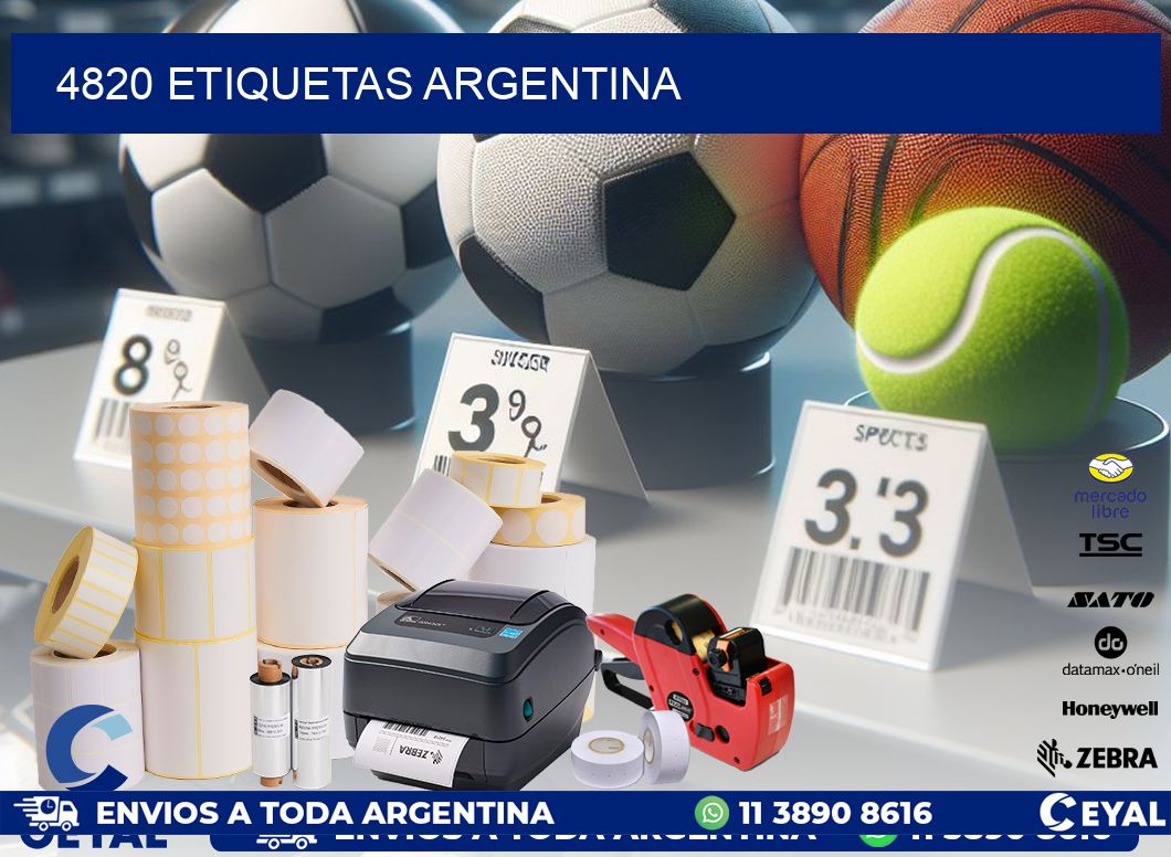 4820 ETIQUETAS ARGENTINA