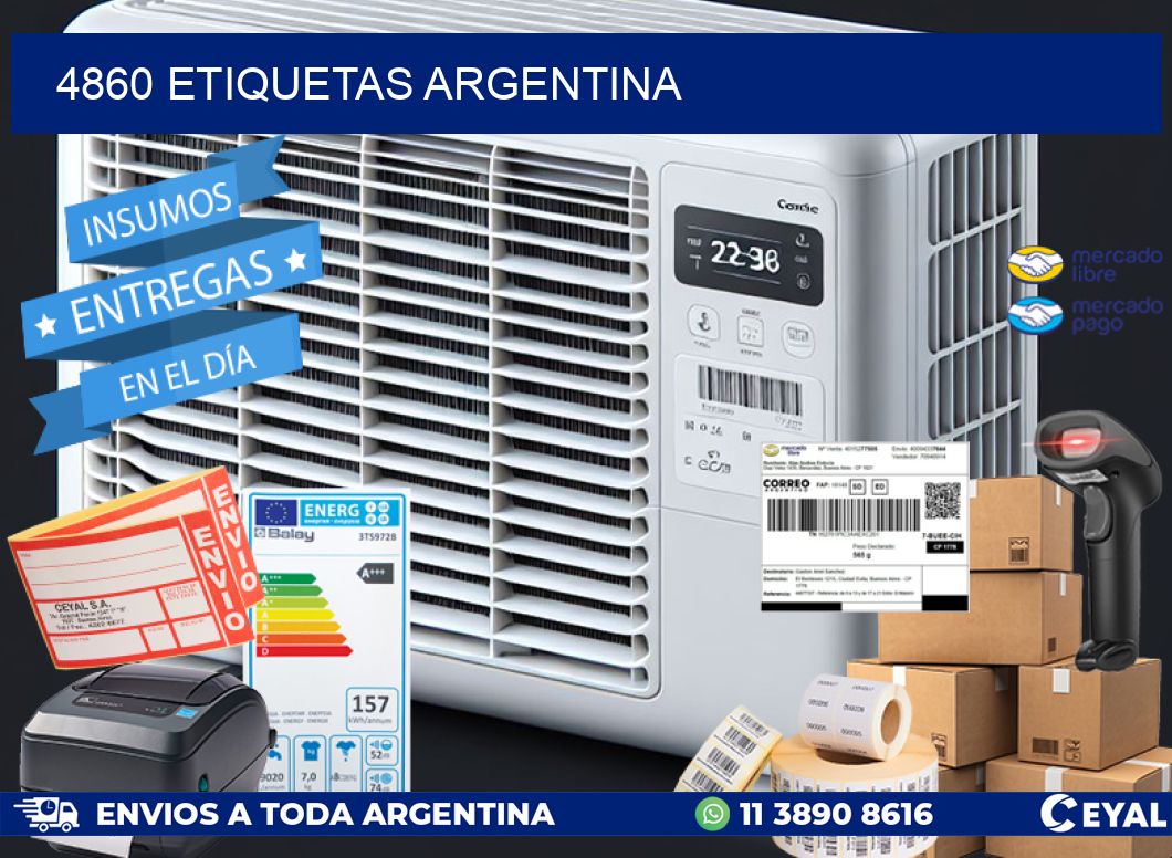 4860 ETIQUETAS ARGENTINA