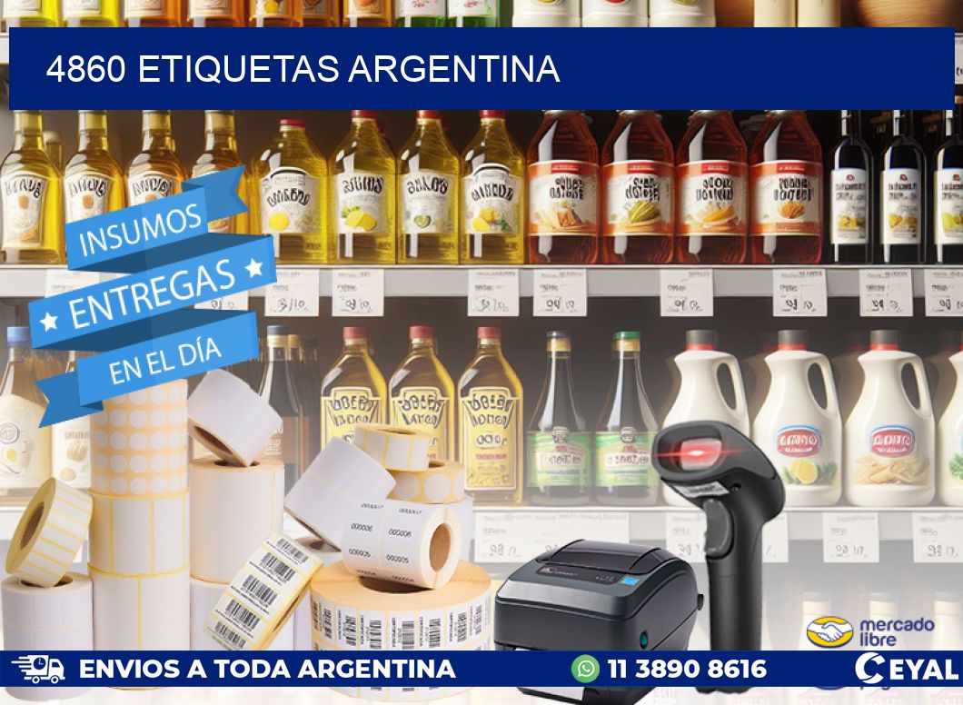 4860 ETIQUETAS ARGENTINA