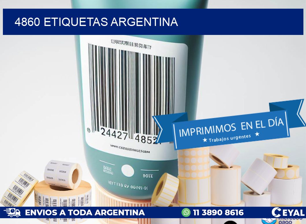 4860 ETIQUETAS ARGENTINA