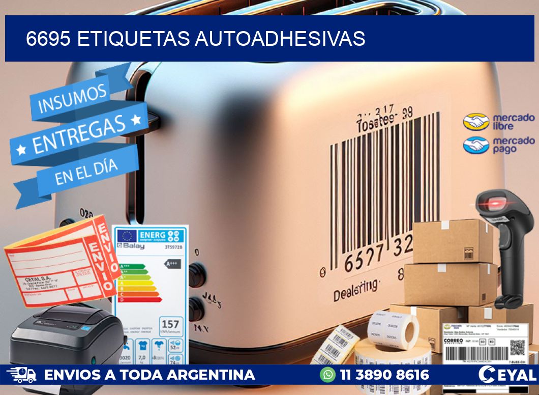 6695 ETIQUETAS AUTOADHESIVAS