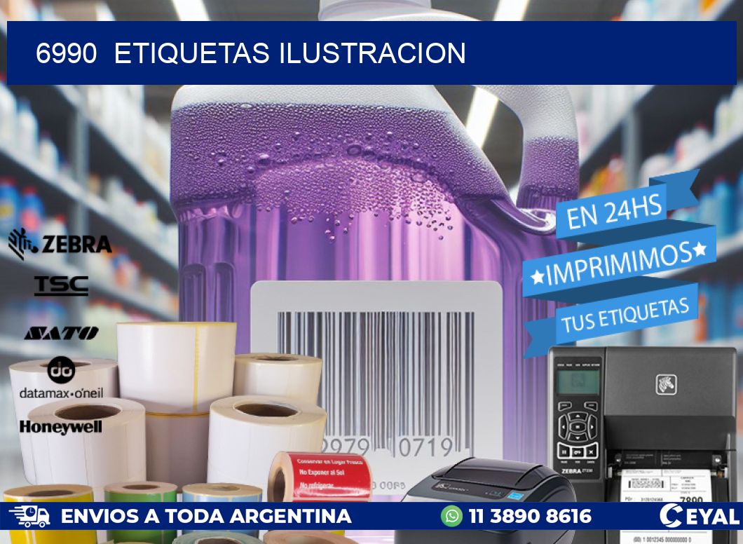 6990  ETIQUETAS ILUSTRACION