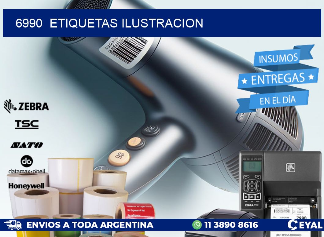 6990  ETIQUETAS ILUSTRACION