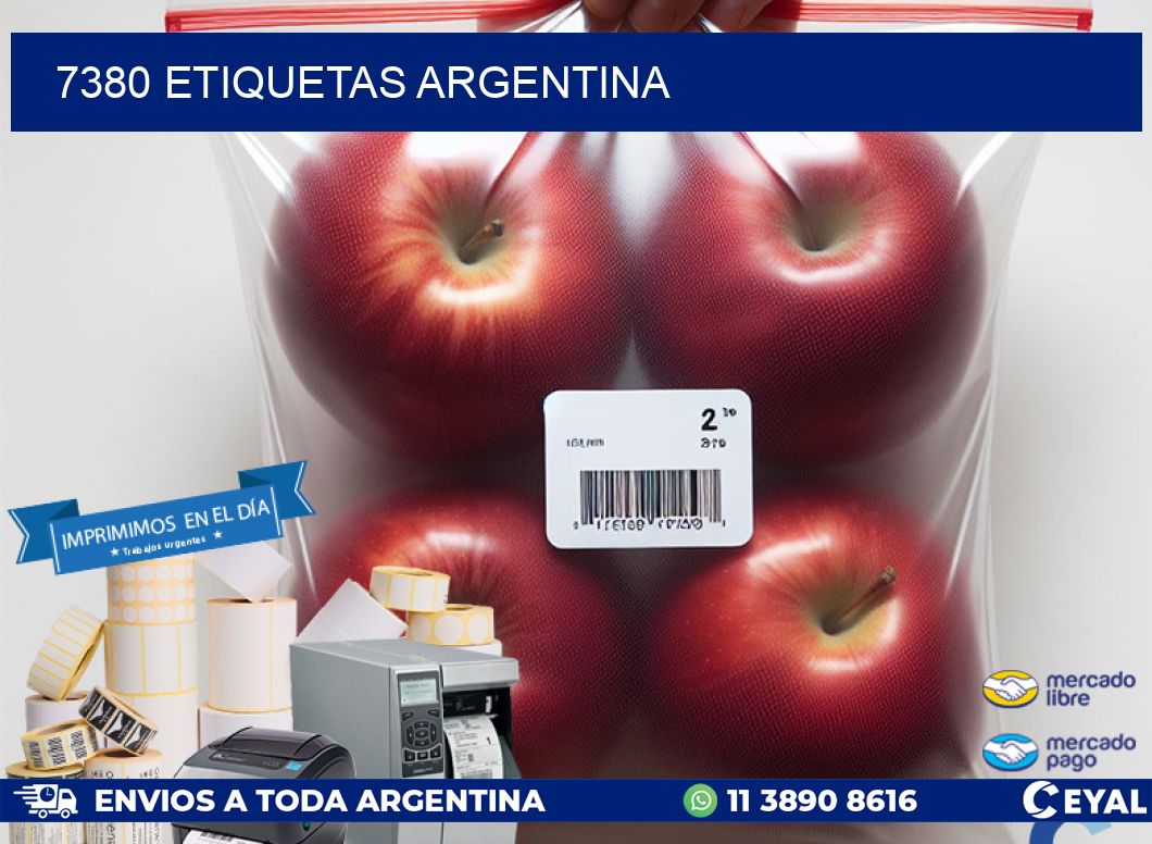 7380 ETIQUETAS ARGENTINA