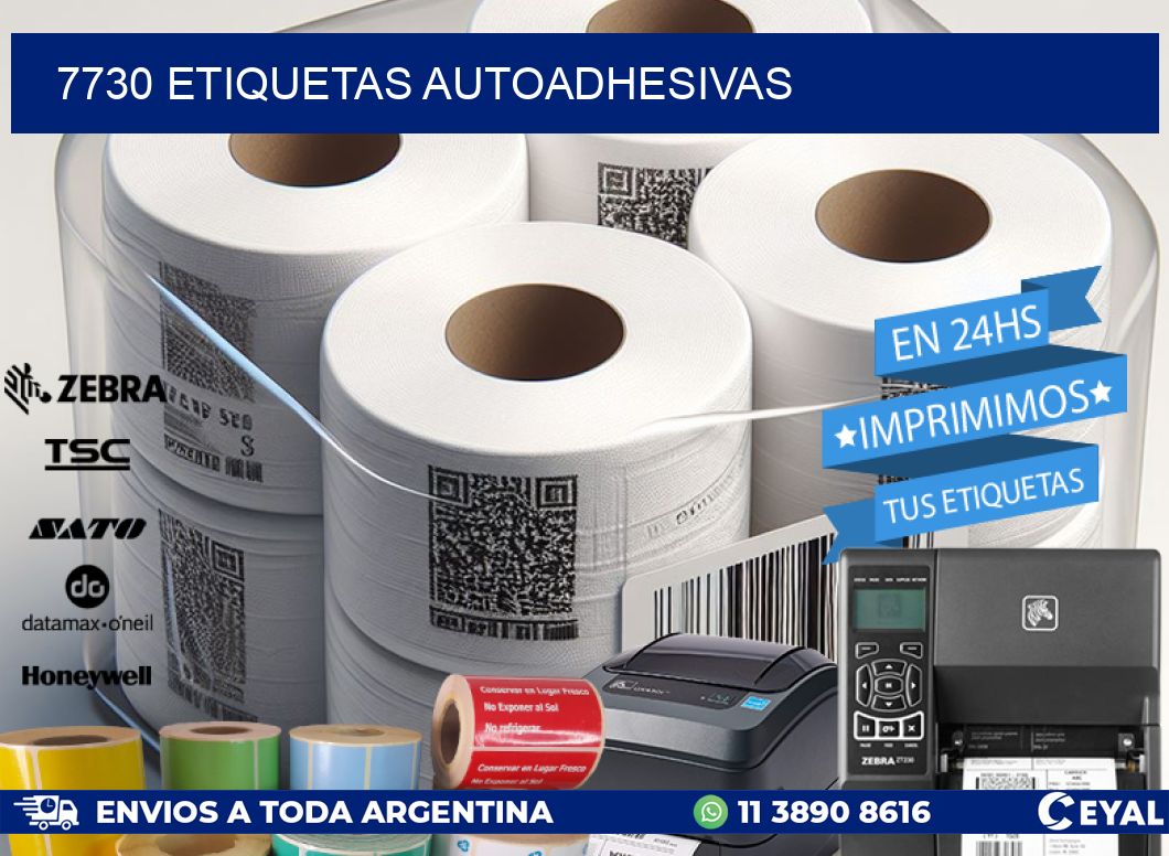 7730 ETIQUETAS AUTOADHESIVAS