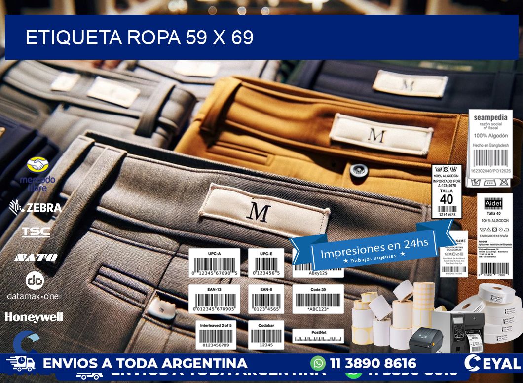 ETIQUETA ROPA 59 x 69