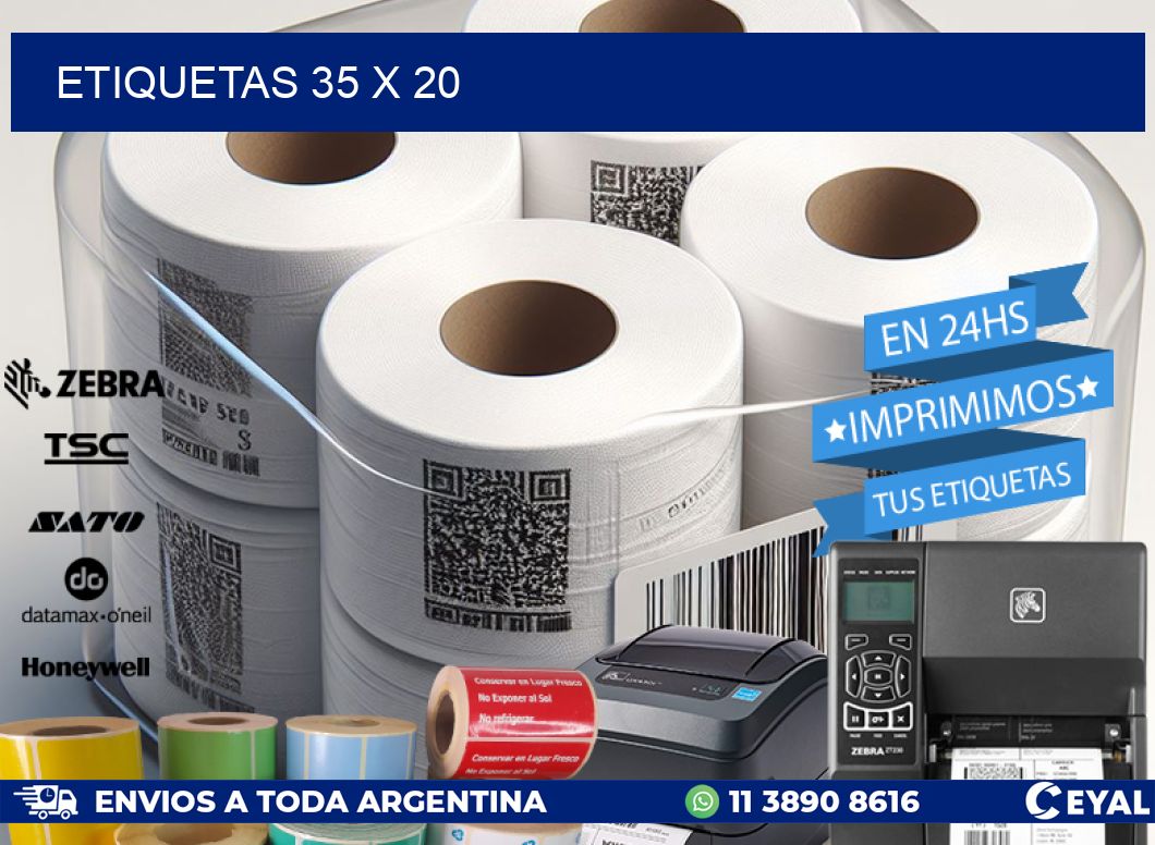 ETIQUETAS 35 x 20