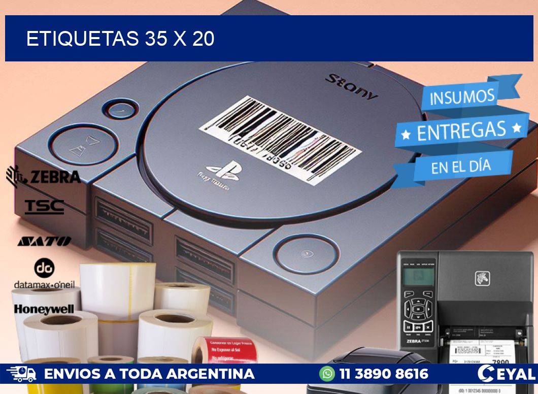 ETIQUETAS 35 x 20