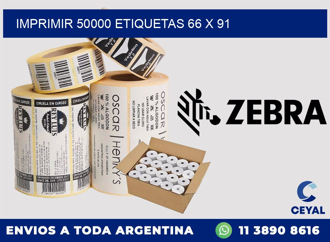 IMPRIMIR 50000 ETIQUETAS 66 x 91