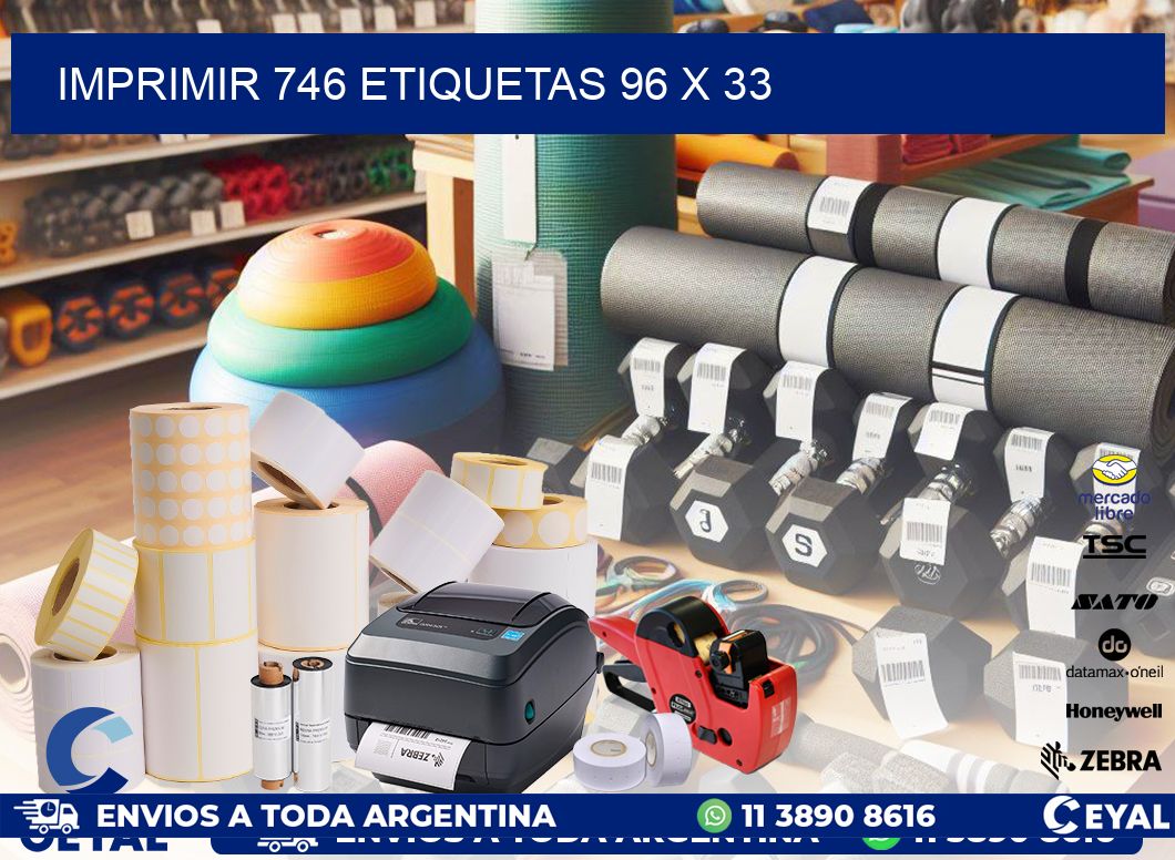 IMPRIMIR 746 ETIQUETAS 96 x 33