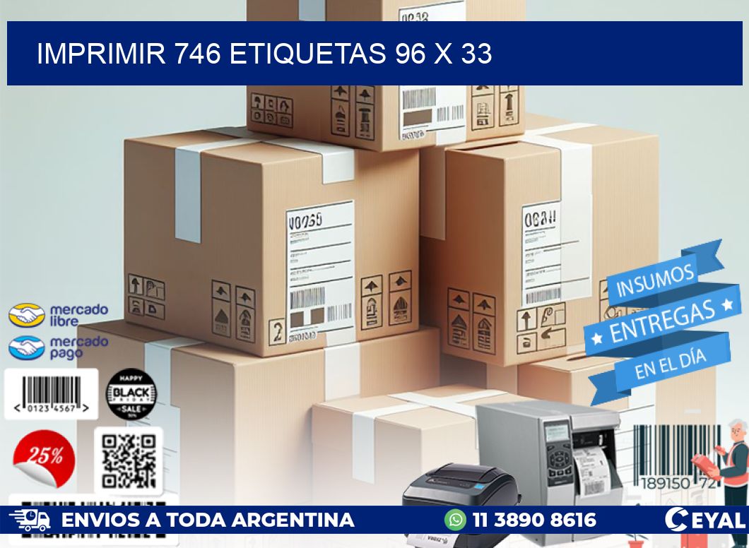 IMPRIMIR 746 ETIQUETAS 96 x 33