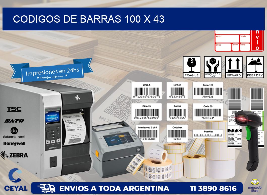 codigos de barras 100 x 43