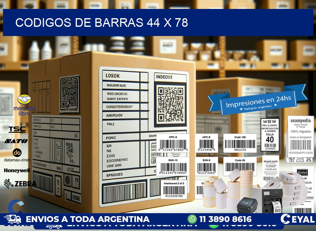 codigos de barras 44 x 78