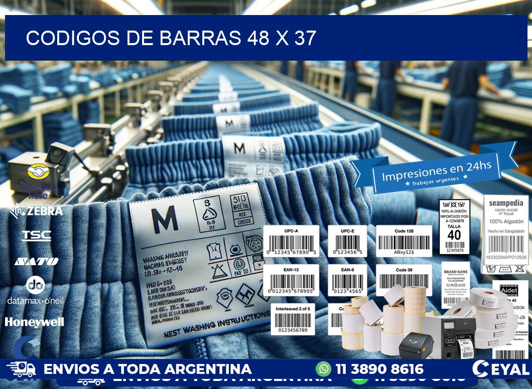 codigos de barras 48 x 37