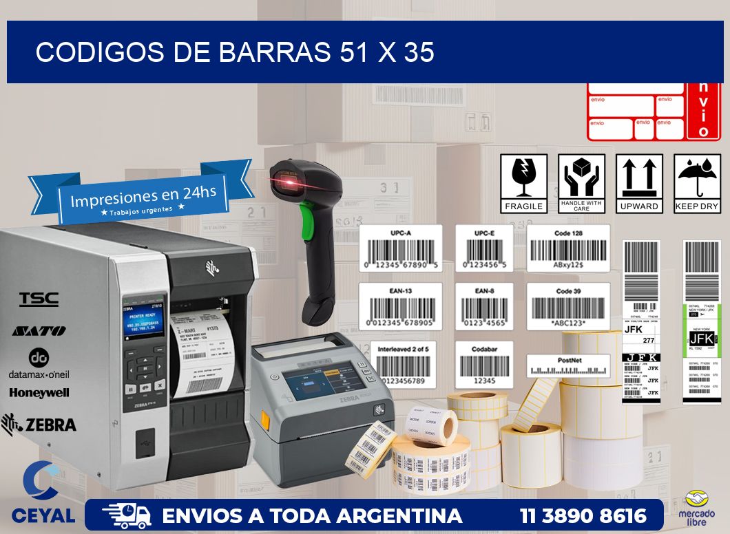 codigos de barras 51 x 35