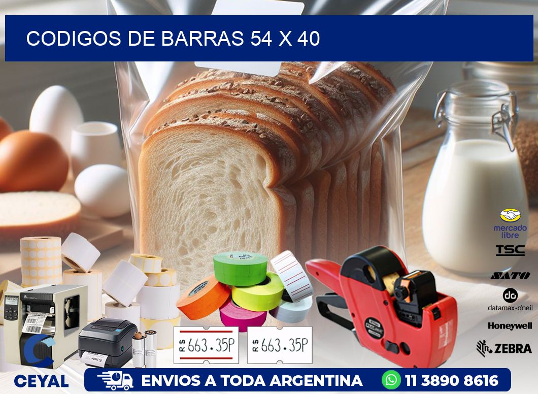 codigos de barras 54 x 40