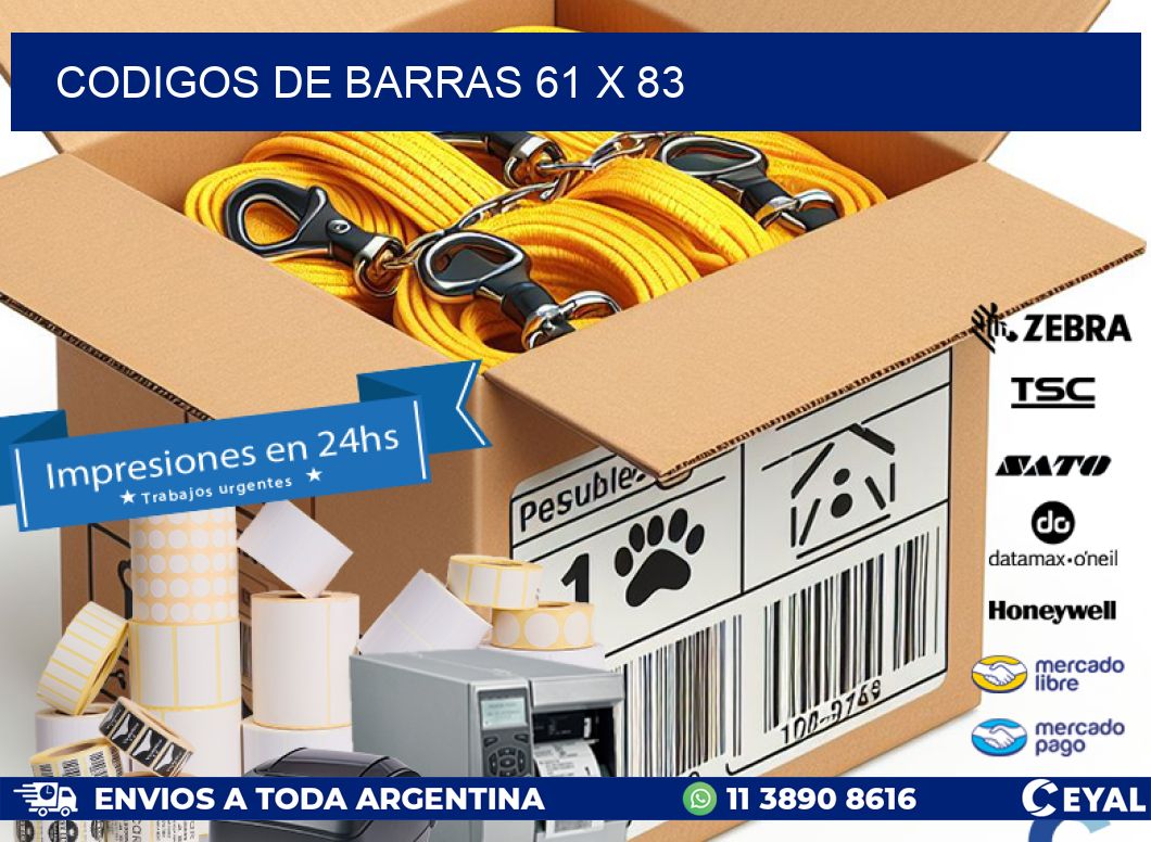 codigos de barras 61 x 83