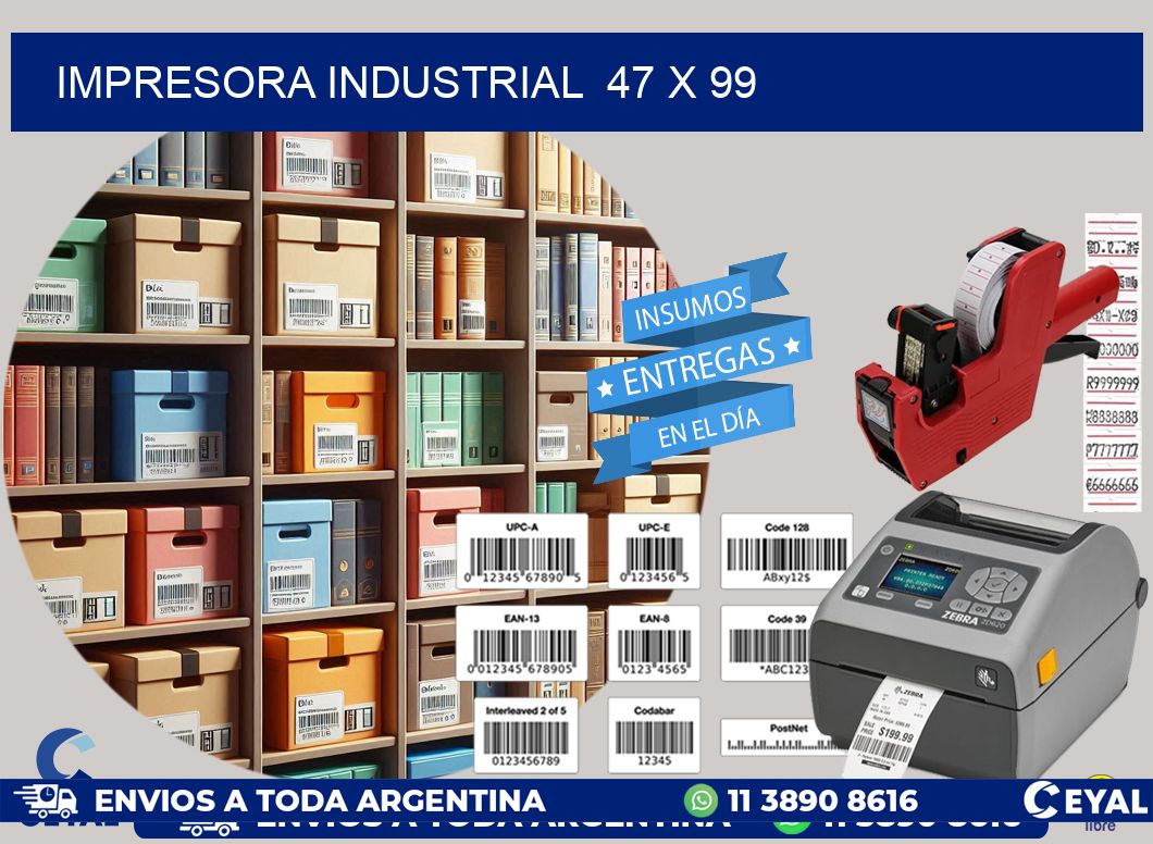 impresora industrial  47 x 99