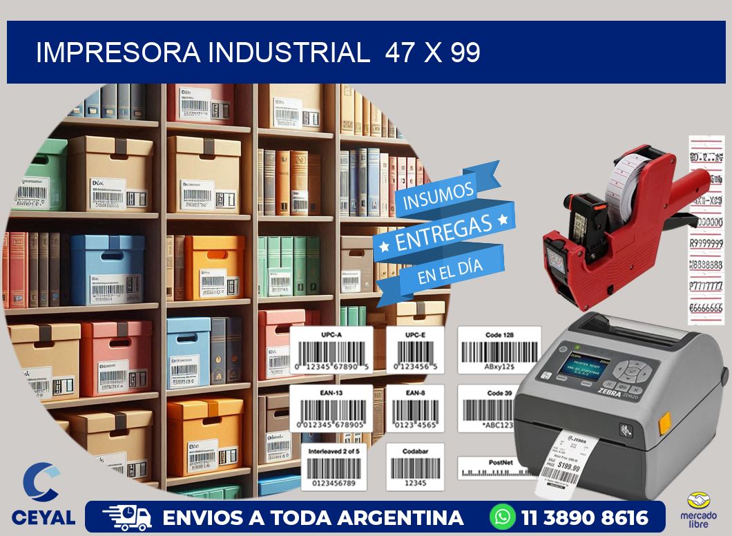 impresora industrial  47 x 99