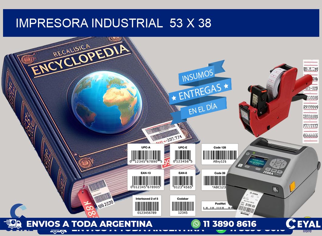 impresora industrial  53 x 38