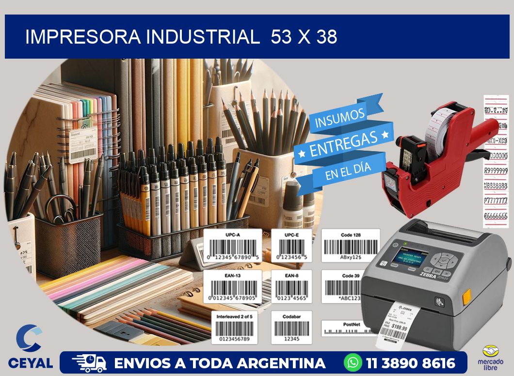 impresora industrial  53 x 38