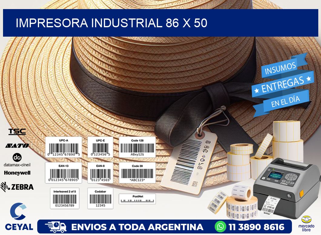 impresora industrial 86 x 50