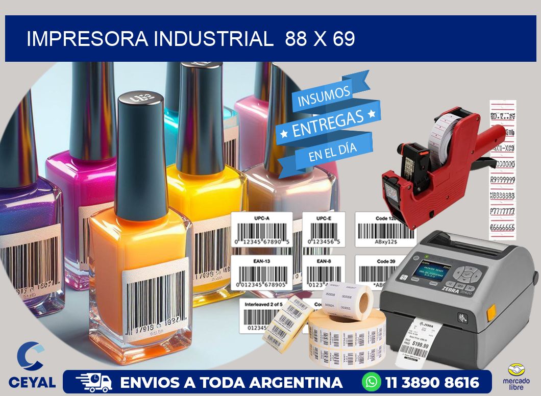 impresora industrial  88 x 69