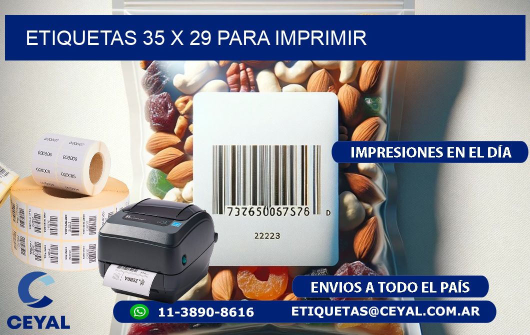 ETIQUETAS 35 x 29 PARA IMPRIMIR