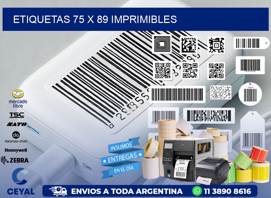 ETIQUETAS 75 x 89 IMPRIMIBLES