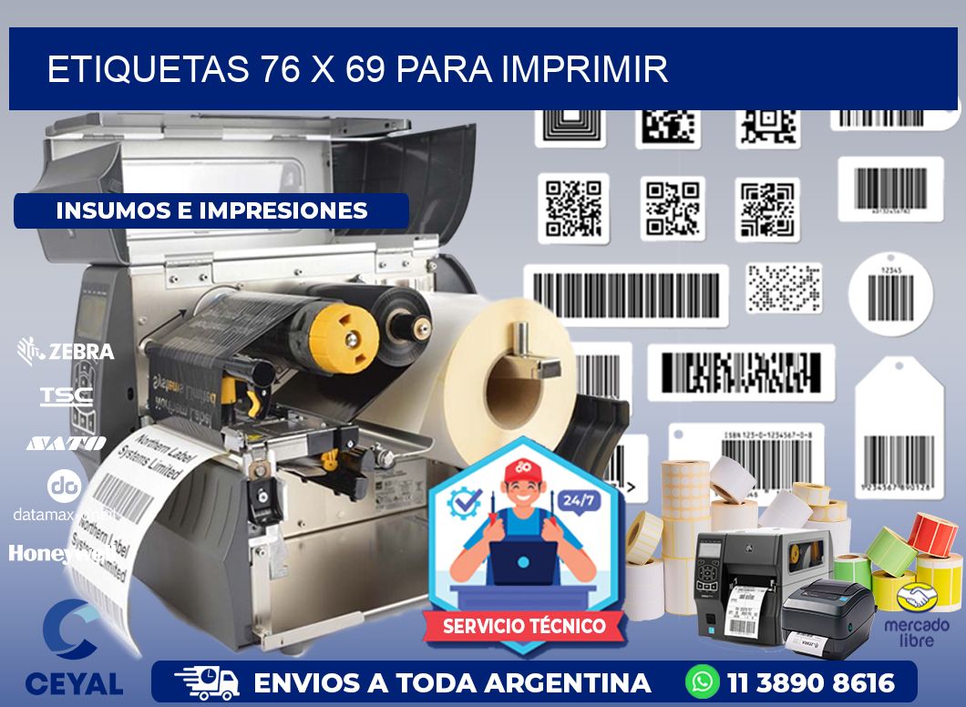 ETIQUETAS 76 x 69 PARA IMPRIMIR