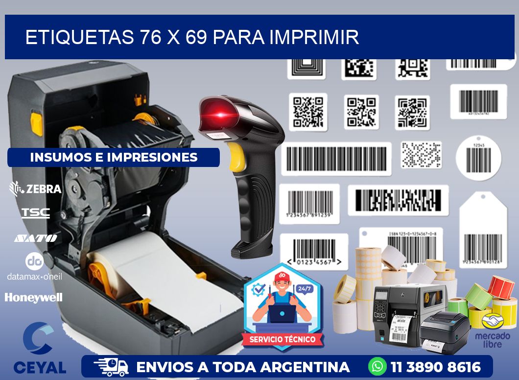 ETIQUETAS 76 x 69 PARA IMPRIMIR