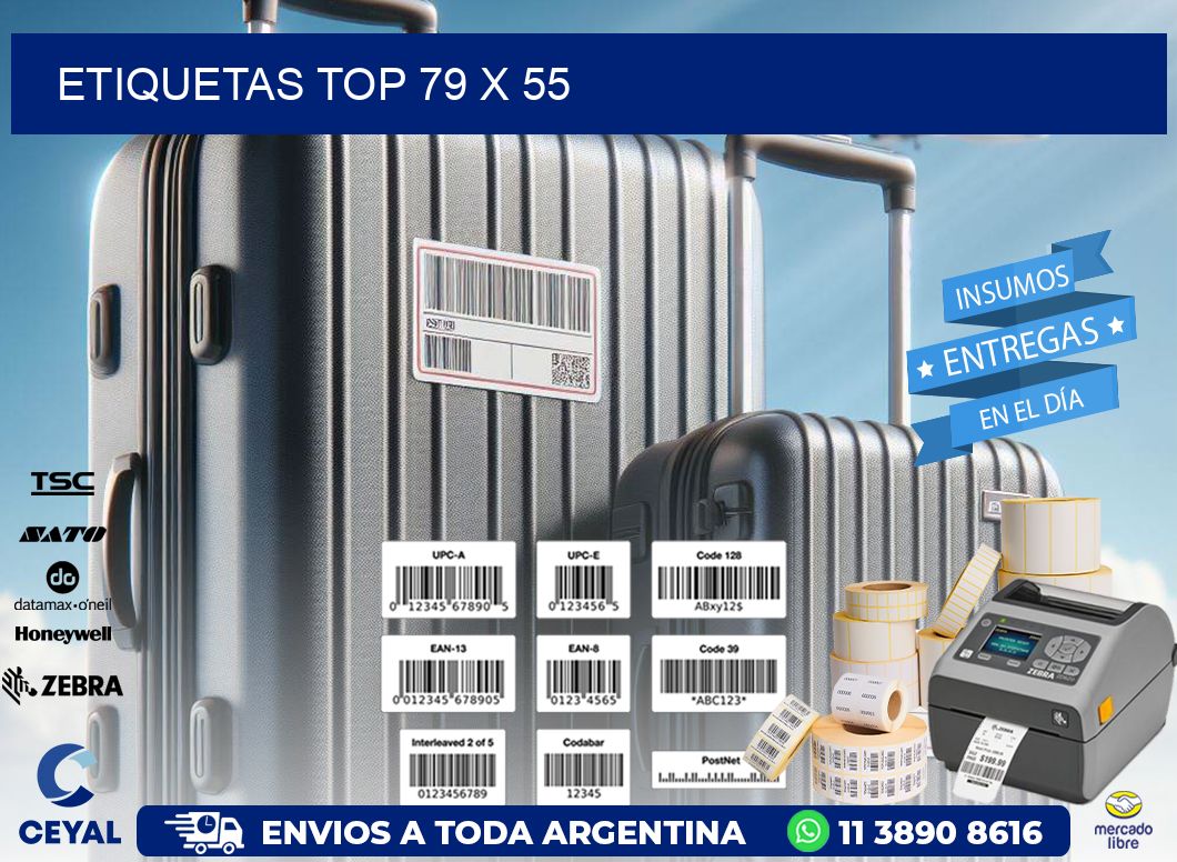 etiquetas top 79 x 55