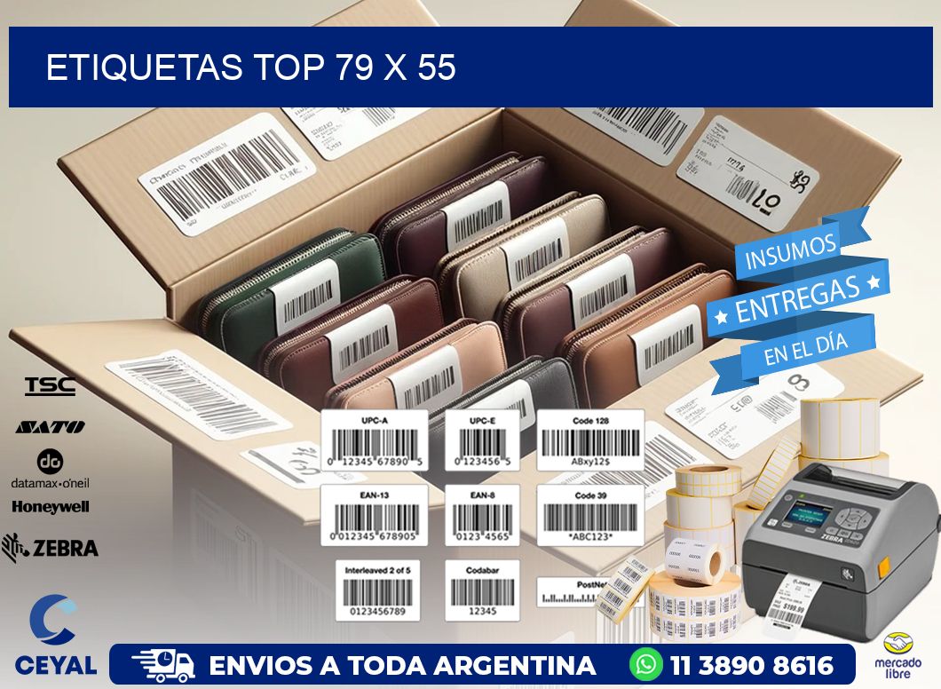 etiquetas top 79 x 55