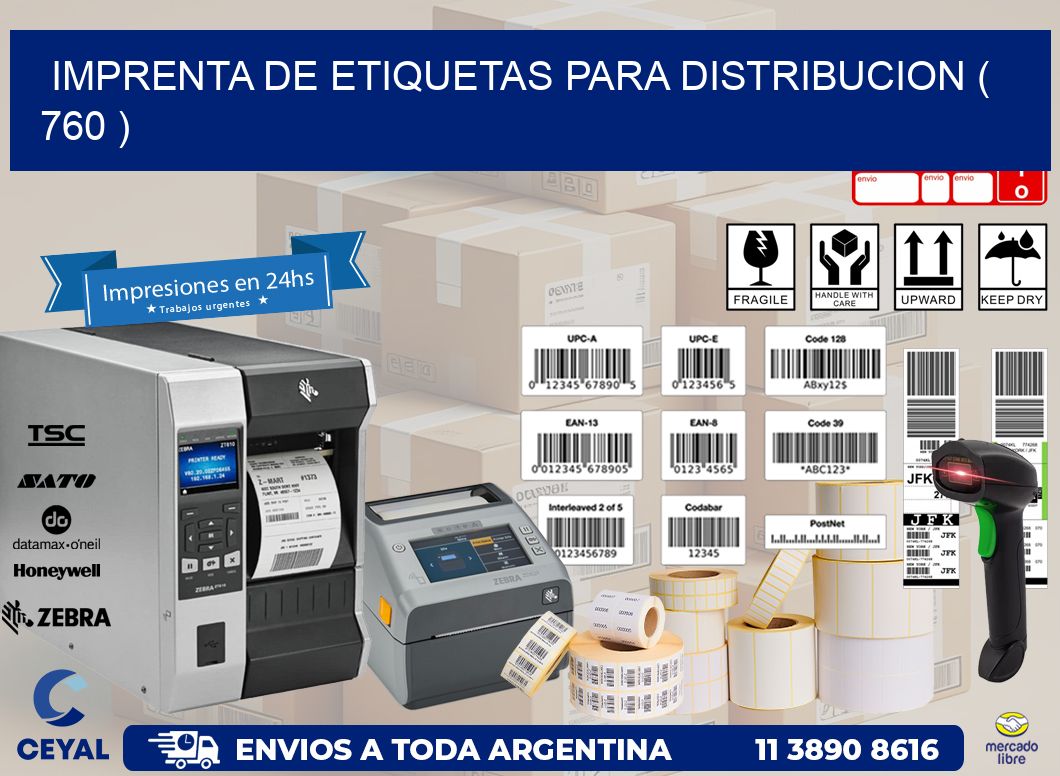 imprenta de etiquetas para distribucion ( 760 )