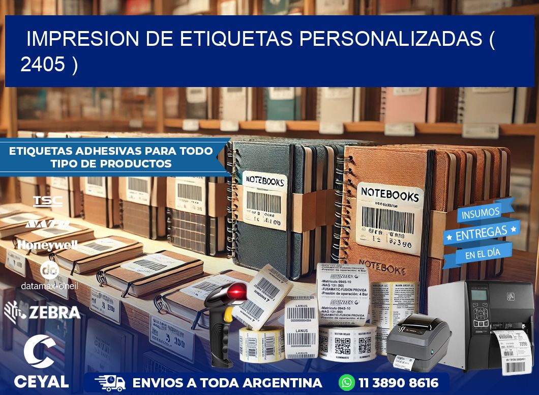 impresion de etiquetas personalizadas ( 2405 )