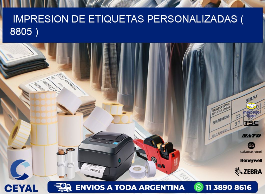 impresion de etiquetas personalizadas ( 8805 )