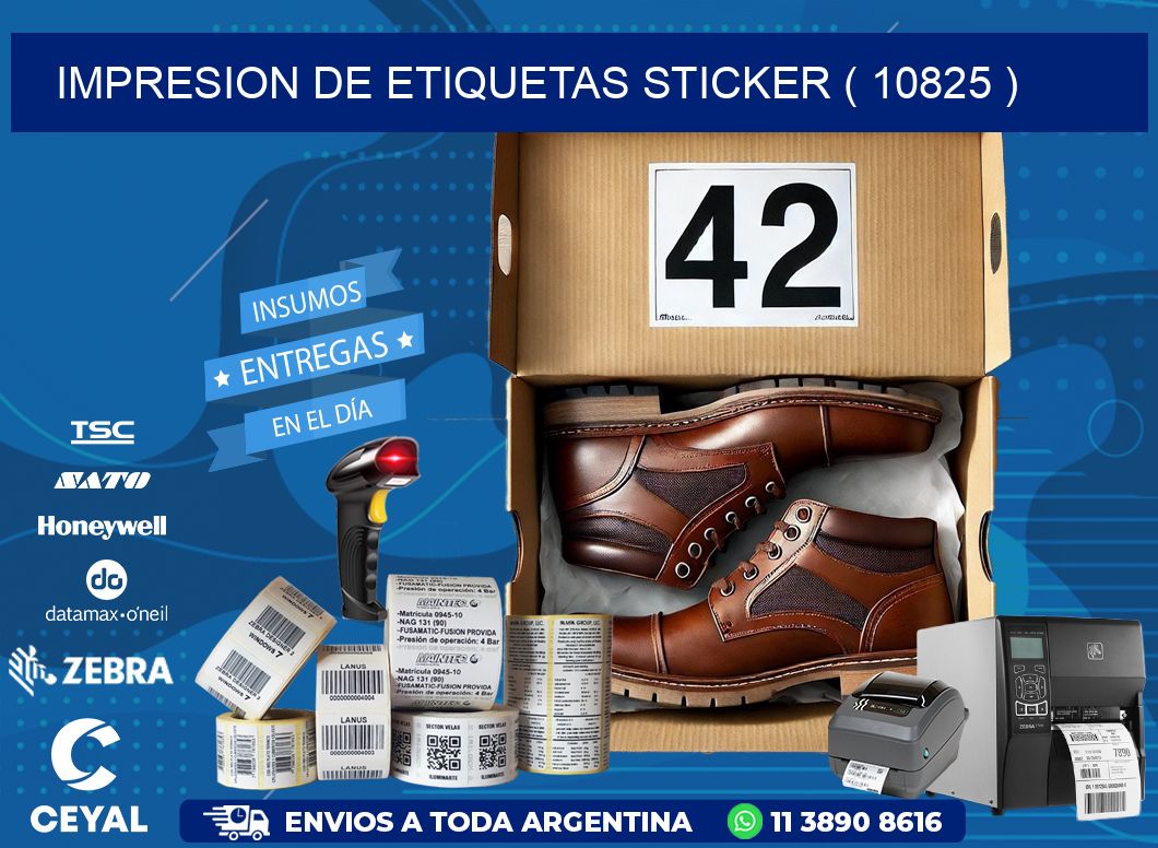 impresion de etiquetas sticker ( 10825 )