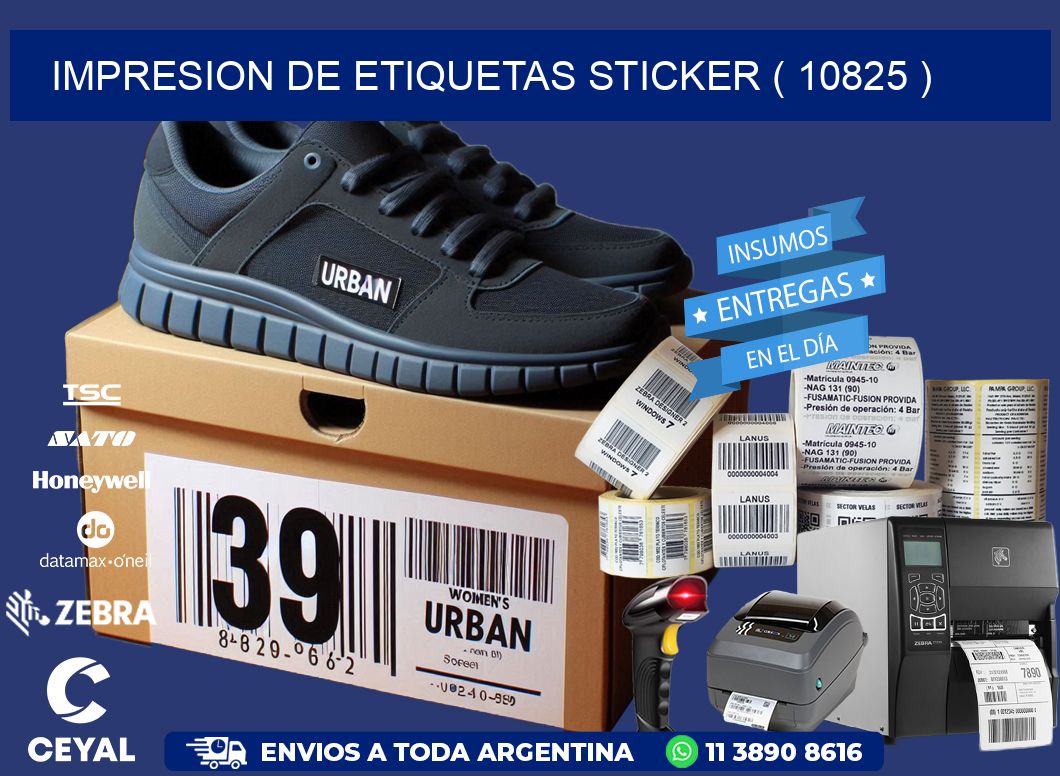 impresion de etiquetas sticker ( 10825 )