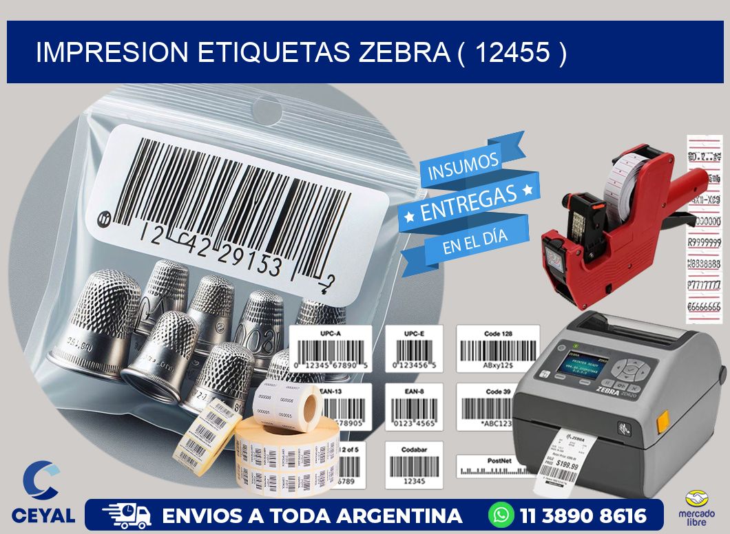 impresion etiquetas zebra ( 12455 )