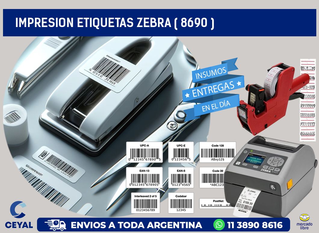 impresion etiquetas zebra ( 8690 )