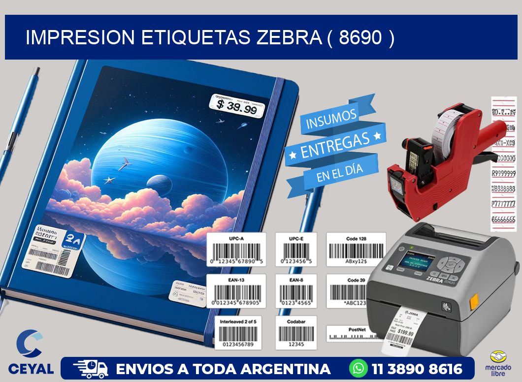 impresion etiquetas zebra ( 8690 )